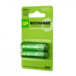 Аккумулятор GP Recharge 100AAHCV-2CRSBC2 1.2В 1000мА·ч 2шт 20252