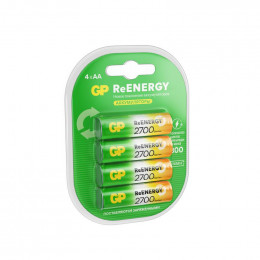 Аккумулятор GP AA/HR6 ReEnergy 1.2В 2650мА.ч 270AAHCRGY-2CRCB4 40/400 (блист.4шт)