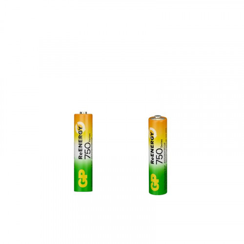 Аккумулятор GP AAA HR03 ReEnergy 750 мА.ч 1.2 В 75AAAHCRGY-2CRCB2 20/200 (блистер 2 шт)