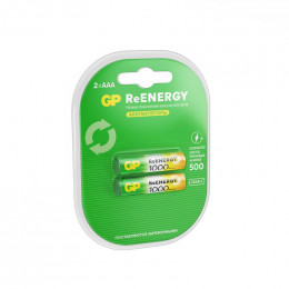 Аккумулятор GP ReEnergy AAA 1.2В 930мА·ч 100AAAHCRGY-2CRCB2 2шт блистер 20271