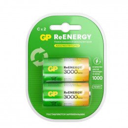 Аккумулятор GP ReEnergy C/HR14 1.2В 3000мА.ч 300CHCRGY-2CRCB2 12/120 (блист.2шт) 20261