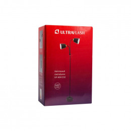 Торшер напольный Ultraflash UF-404 C02 черный 15728, IP20, 40 Вт