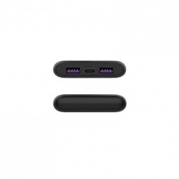 Устройство зарядное портативное Power Bank (аккумуляторная батарея) 10000мА.ч с Quick Charge и Power Delivery черн. Rexant 30-2051