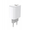 Устройство зарядное сетевое с двумя портами USB-A + USB-C 20Вт Rexant 18-2207