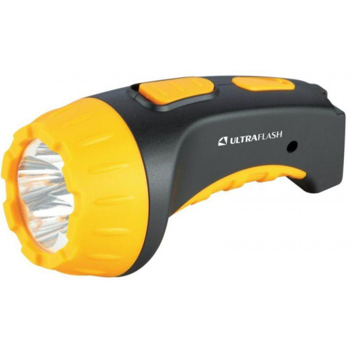 Фонарь аккумуляторный Ultraflash 9215 LED3804 15 лм, черный 134 мм