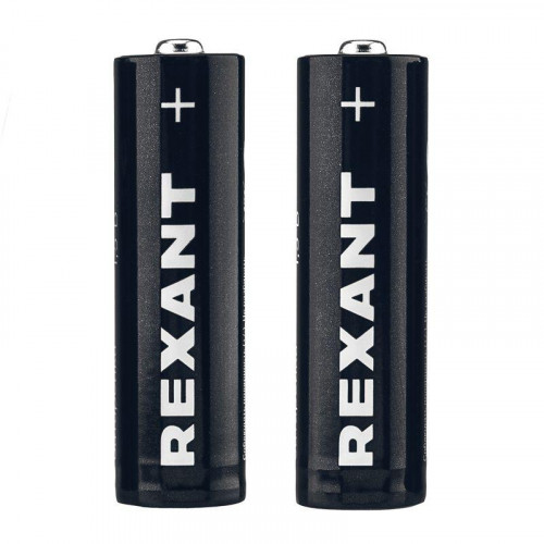 Элемент питания алкалиновый AA/LR6 1.5В (блист.2шт) Rexant 39-1050