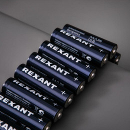 Элемент питания алкалиновый AA/LR6 1.5В (блист.4шт) Rexant 39-1027