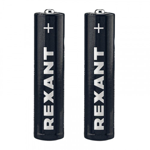 Элемент питания алкалиновый AAA/LR03 1.5В (блист.2шт) Rexant 39-1052