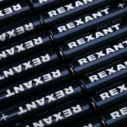 Элемент питания алкалиновый AAA/LR03 1.5В (блист.4шт) Rexant 39-1012