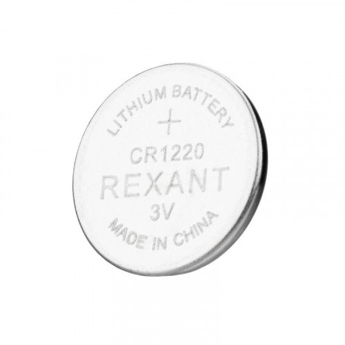 Элемент питания литиевый CR1220 3В (блист.5шт) Rexant 39-1102