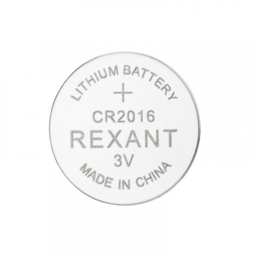 Элемент питания литиевый CR2016 3В (блист.5шт) Rexant 39-1106