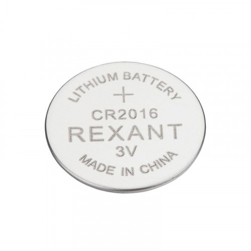 Элемент питания литиевый CR2016 3В (блист.5шт) Rexant 39-1106