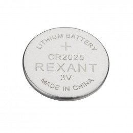 Элемент питания литиевый CR2025 3В (блист.5шт) Rexant 39-1107