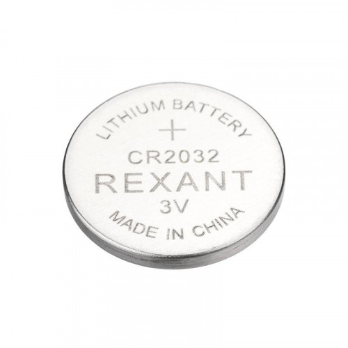 Элемент питания литиевый CR2032 3В (блист.1шт) Rexant 39-1114