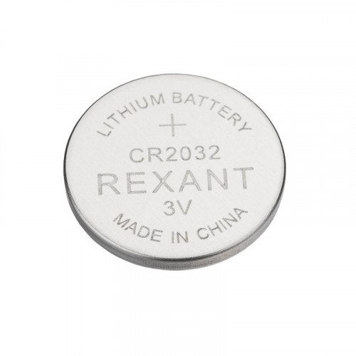 Элемент питания литиевый CR2032 3В (блист.5шт) Rexant 39-1108