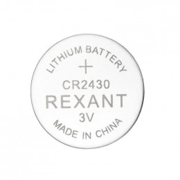 Элемент питания литиевый CR2430 3В (блист.5шт) Rexant 39-1109