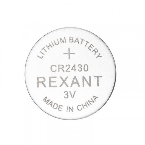 Элемент питания литиевый CR2430 3В (блист.5шт) Rexant 39-1109
