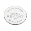 Элемент питания литиевый CR2430 3В (блист.5шт) Rexant 39-1109