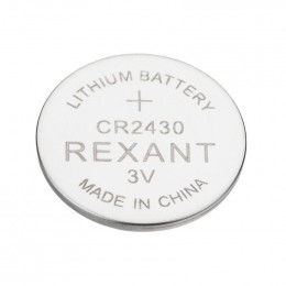 Элемент питания литиевый CR2430 3В (блист.5шт) Rexant 39-1109