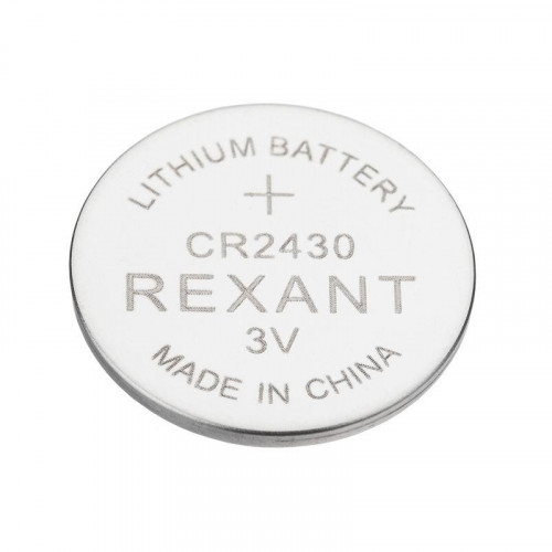 Элемент питания литиевый CR2430 3В (блист.5шт) Rexant 39-1109