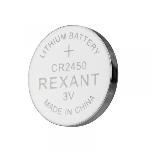 Элемент питания литиевый CR2450 3В (блист.5шт) Rexant 39-1110