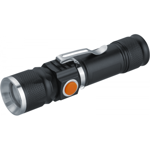NAVIGATOR 95551 NPT-CM18-ACCU, аккумуляторный фонарь, 3 режима, 150 м, IP44, алюминий