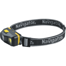NAVIGATOR NPT-H39-ACCU Фонарь налобный 60м, 5 режимов, IPX4, Li-ion