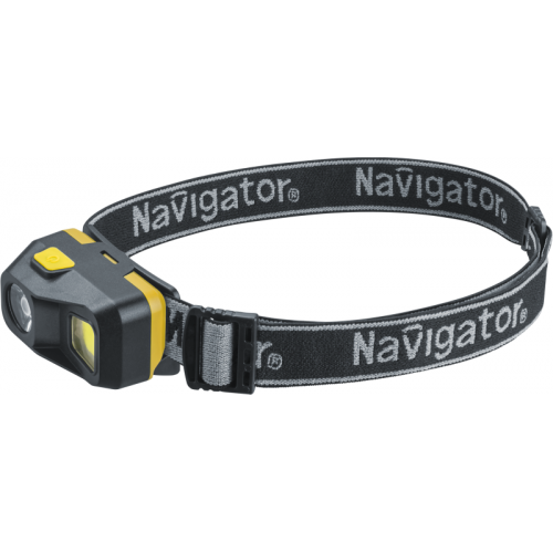 NAVIGATOR NPT-H39-ACCU Фонарь налобный 60м, 5 режимов, IPX4, Li-ion