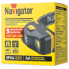 NAVIGATOR NPT-H39-ACCU Фонарь налобный 60м, 5 режимов, IPX4, Li-ion