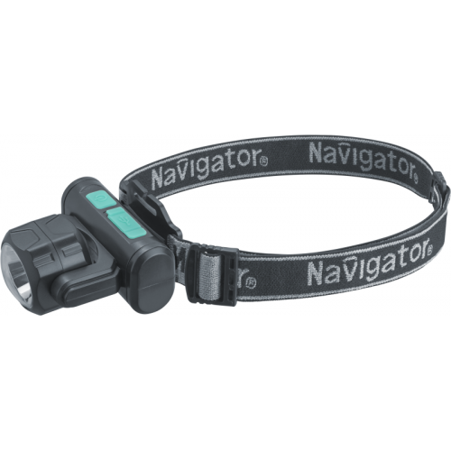 NAVIGATOR 95555 NPT-H38-ACCU Фонарь налобный, 4 режима, 300 м, IPX4, Li-ion 1.2А·ч