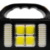 Фонарь аккумуляторный Ultraflash LED38100 76LED+4COB 4 реж. Type-C PowerBank 15950