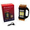 Фонарь аккумуляторный Ultraflash LED38100 76LED+4COB 4 реж. Type-C PowerBank 15950