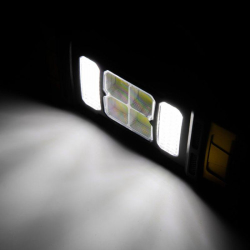 Фонарь аккумуляторный Ultraflash LED38100 76LED+4COB 4 реж. Type-C PowerBank 15950