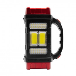 Фонарь аккумуляторный Ultraflash LED38101 40LED+2COB 4 режима Type-C PowerBank 15951
