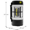 Фонарь аккумуляторный Ultraflash LED38102 LED+3COB 5 режимов PowerBank 15952 пластик черный