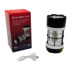 Фонарь аккумуляторный Ultraflash LED38102 LED+3COB 5 режимов PowerBank 15952 пластик черный