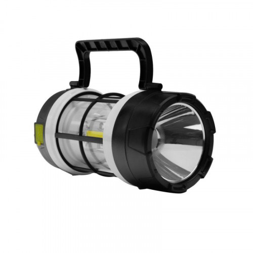 Фонарь аккумуляторный Ultraflash LED38102 LED+3COB 5 режимов PowerBank 15952 пластик черный