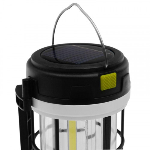 Фонарь аккумуляторный Ultraflash LED38102 LED+3COB 5 режимов PowerBank 15952 пластик черный