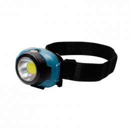 Фонарь налобный Ultraflash LED5385 3Вт COB, 3 режима, 3xAAA, пластик, 130 мм, арт. 15690