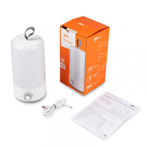 Фонарь аккумуляторный JazzWay Accu5-L44-wh 400 лм IP20 5055674
