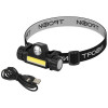 Фонарь налобный светодиодный Трофи GA-101 аккумуляторный 3Вт COB+LED, IP40 Б0069568