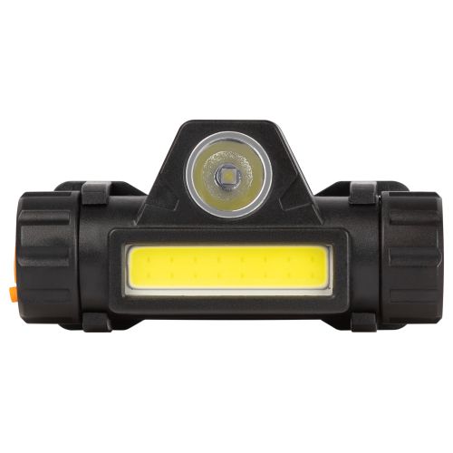 Фонарь налобный светодиодный Трофи GA-101 аккумуляторный 3Вт COB+LED, IP40 Б0069568