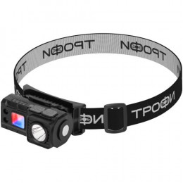 Фонарь налобный светодиодный Трофи GA-102 аккумуляторный 3Вт сенсорный IP42 Б0069569