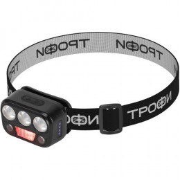 Фонарь налобный Трофи GA-105 аккумуляторный светодиодный 9Вт IP44 Б0069572