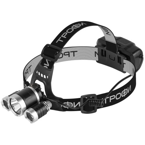 Фонарь налобный Трофи GA-106 High Power Headla Б0069573, 4 режима, IP42