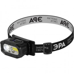 ЭРА GA-814 Налобный аккумуляторный 5Вт COB+LED, IP44, сенсорное управление