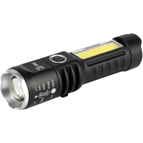 Фонарь ЭРА UA-403: LED+COB, аккумуляторный, IP42, встроенный аккумулятор, USB type-C