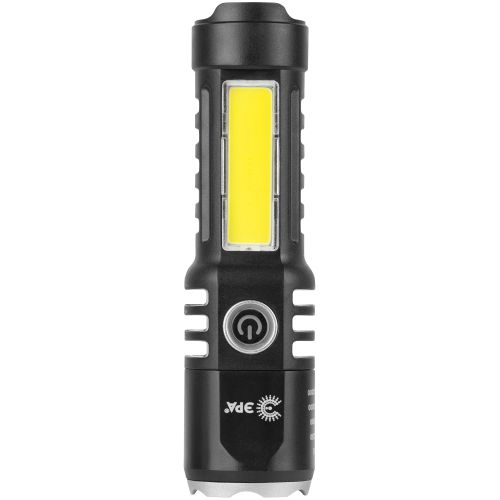 Фонарь ЭРА UA-403: LED+COB, аккумуляторный, IP42, встроенный аккумулятор, USB type-C