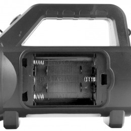 Фонарь аккумуляторный Ultraflash LED38103 16218, пластик, черный, 155 мм