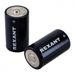 Элемент питания алкалиновый D/LR20 1.5В (блист.2шт) Rexant 39-1020